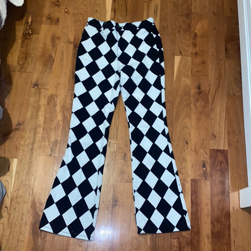 Motel Rocks Zoven Flare Trousers